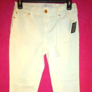 Celebrity Pink girls Ivory Skinny jeans